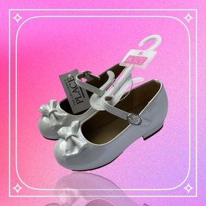 Toddler Girls Bow Low Heel Shoes